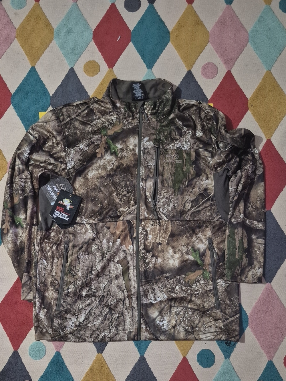 Realtree Men's Long Sleeve Performance Tee